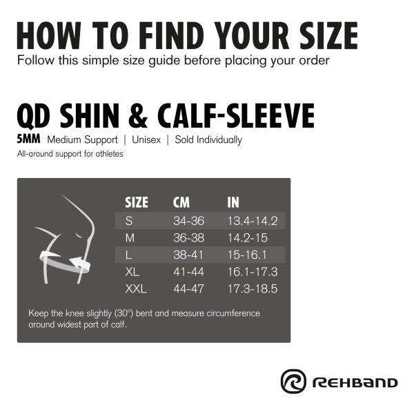 QD Shin & Calf Sleeve 5mm