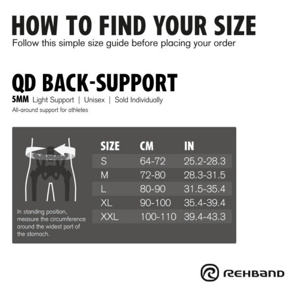 QD Back Support 5mm
