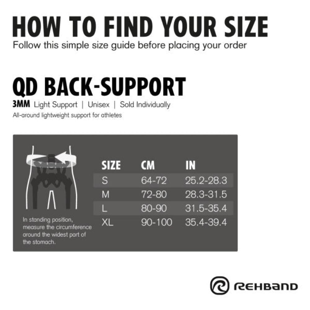 QD Back Support 3mm
