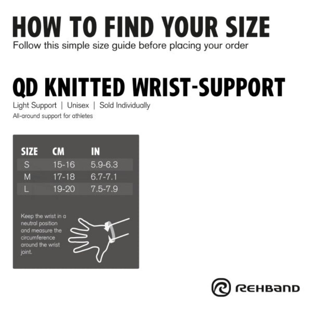 QD Knitted Wrist Support