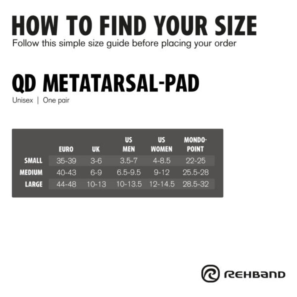 QD Metatarsal pad