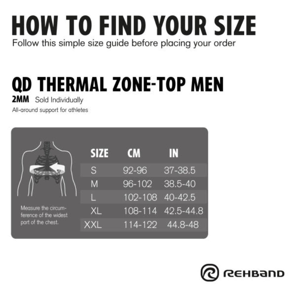 QD Thermal Zone Top Men