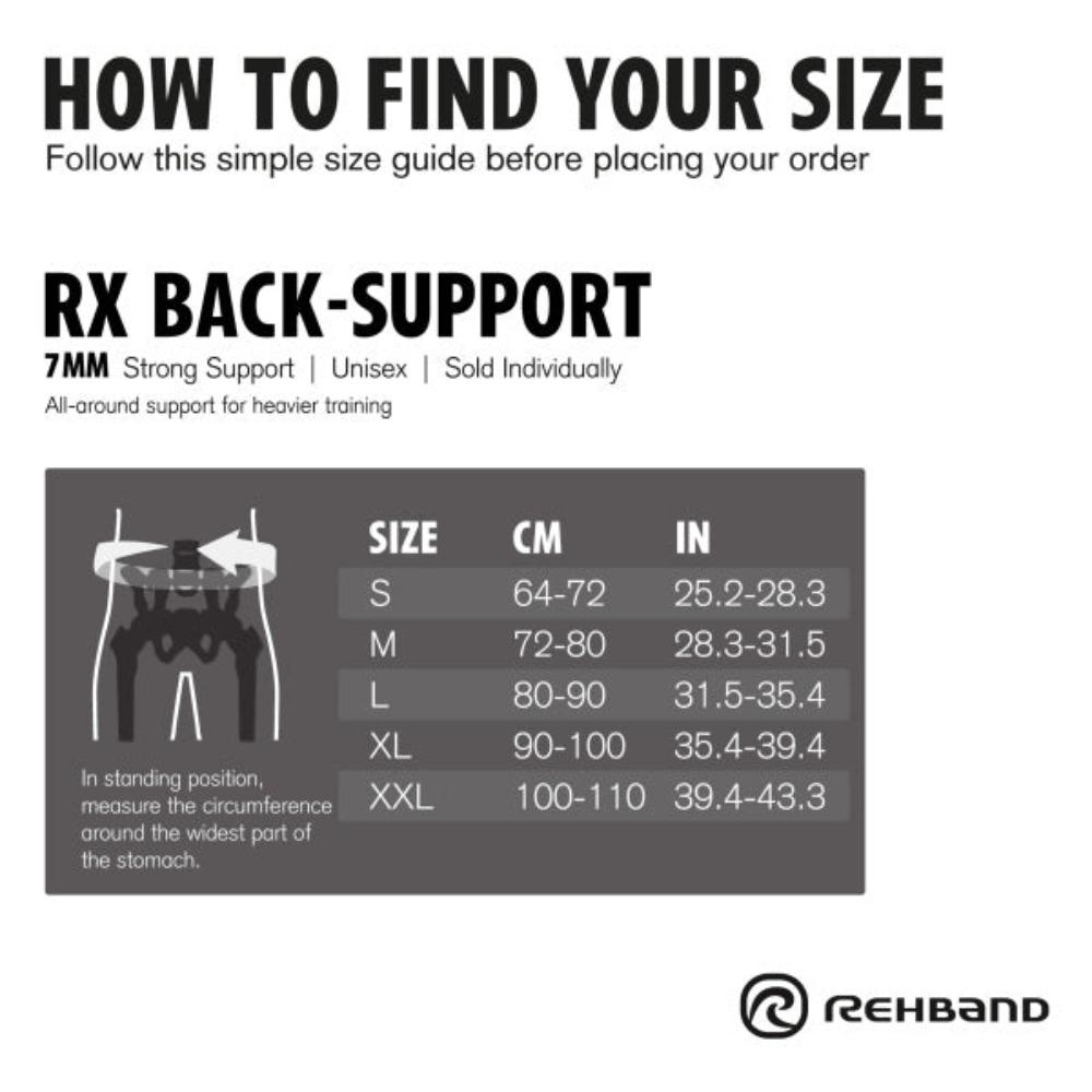 RX Original Back Support 7mm