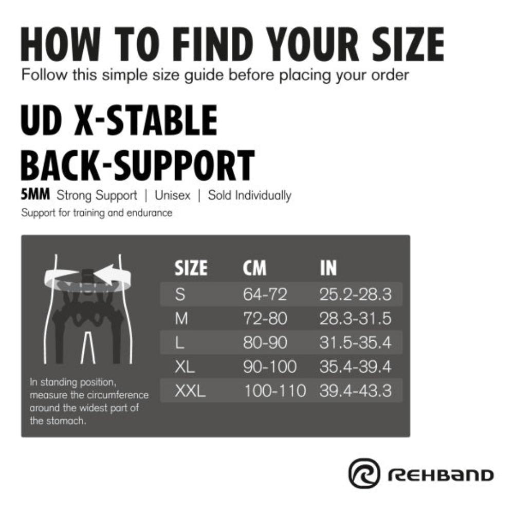 UD X Stable Back Support 5mm