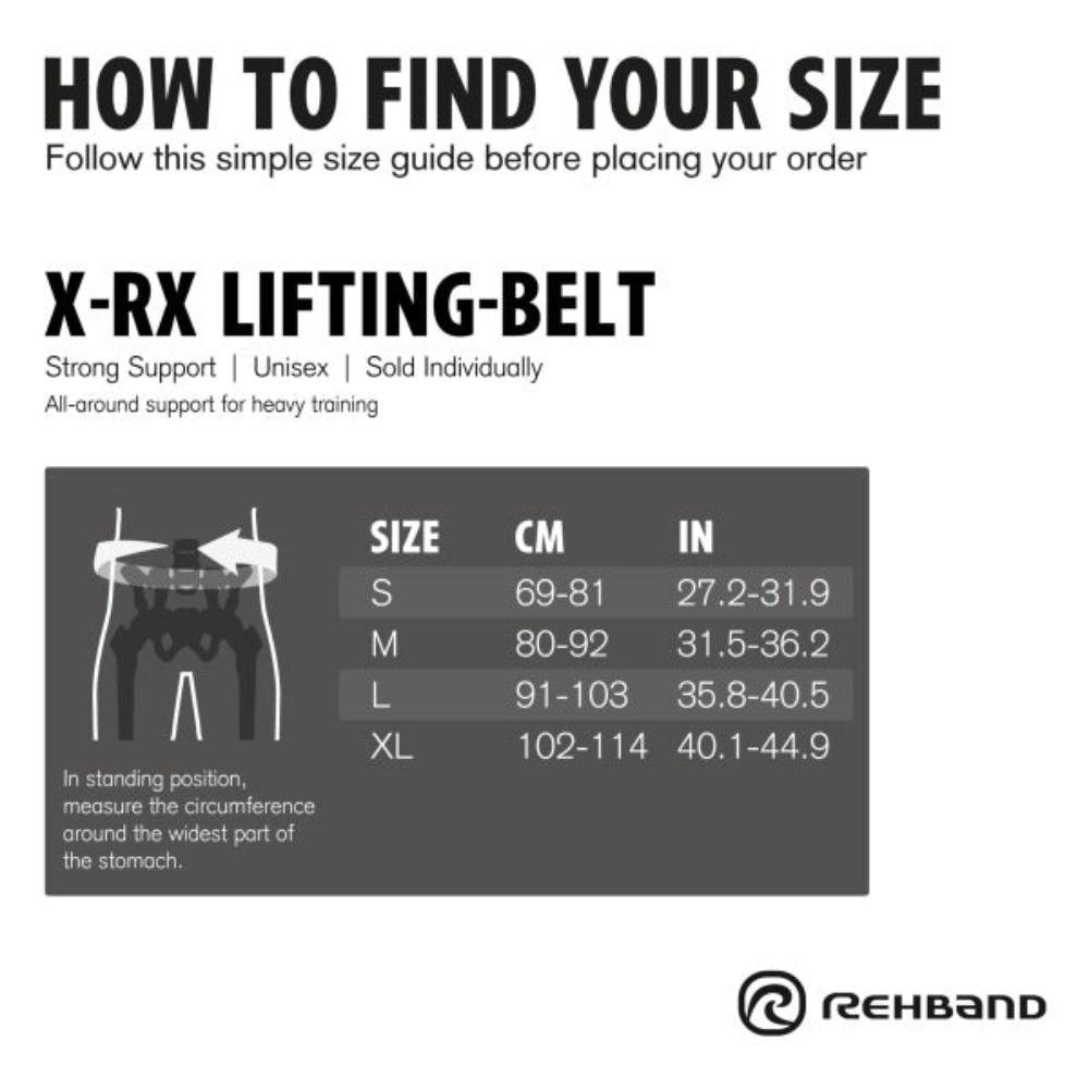 X RX Lifting Belt
